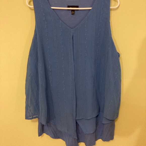 Women’s AB Studio Blue Top - Picture 1 of 3